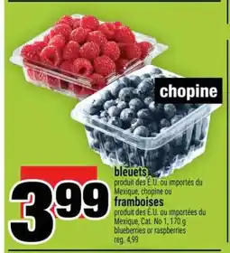 Super C bleuets ou framboises offer