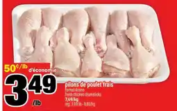 Super C PILONS DE POULET FRAIS offer