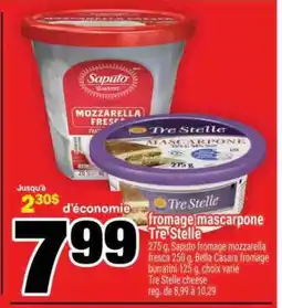 Super C fromage mascarpone Tre Stelle offer