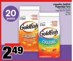 Super C CRAQUELINS GOLDFISH PEPPERIDGE FARM offer
