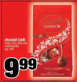 Super C chocolat Lindt offer
