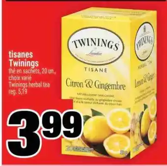 Super C TISANES TWININGS offer