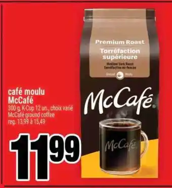 Super C café moulu McCafé offer