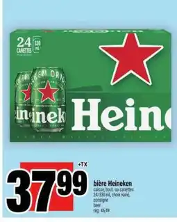 Super C BIÈRE HEINEKEN offer
