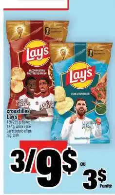 Super C LAY'S POTATO CHIPS offer