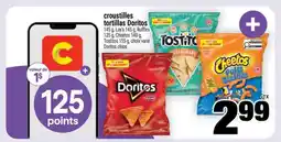 Super C CROUSTILLES TORTILLAS DORITOS offer