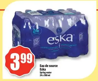 Bonanza Eau de source Eska offer