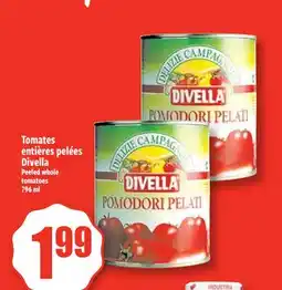 Bonanza Tomates entières pelées Divella offer