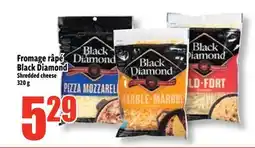 Bonanza Fromage râpé Black Diamond offer