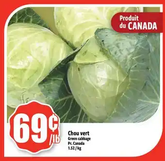 Bonanza Green cabbage offer