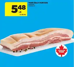 Real Canadian Superstore PORK BELLY PORTION offer