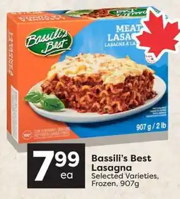 Nesters Market Bassili's best lasagna offer
