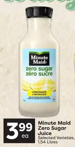 Nesters Market Minute Maid Zero Sugar Juice offer