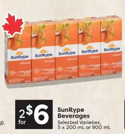Nesters Market SunRype Beverages offer