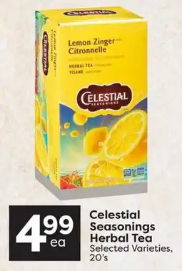 Nesters Market Celestial Seasonings Herbal Tea offer