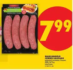 No Frills Marcangelo Jumbo Sausage offer