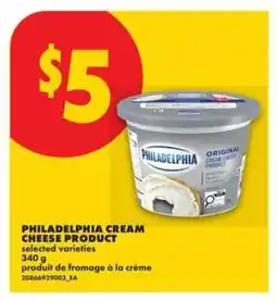 No Frills PHILADELPHIA CREAM CHEESE PRODUCT offer