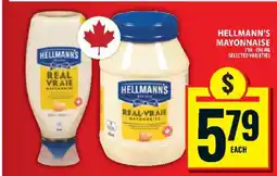 Food Basics Hellmann's Mayonnaise offer