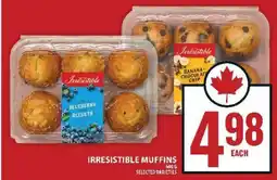Food Basics Irresistible Muffins offer