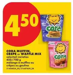 No Frills CORA MUFFIN, CREPE or WAFFLE MIX offer