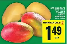 Food Basics Red Mangoes / Ataulfo Honey Mangoes offer