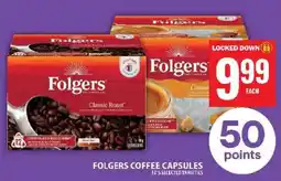 Food Basics FOLGERS COFFEE CAPSULES offer