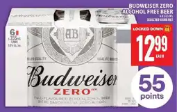 Food Basics BUDWEISER ZERO ALCOHOL-FREE BEER offer