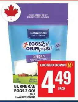 Food Basics BURNBRAE EGGS 2 GO! offer
