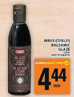 Food Basics Irresistibles Balsamic Glaze offer