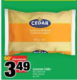 Super C COUSCOUS CEDAR offer