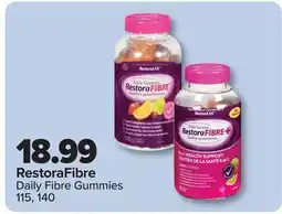 PharmaChoice RestoraFibre Daily Fibre Gummies 115, 140 offer