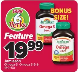 PharmaChoice Jamieson Omega-3, Omega 3-6-9 offer
