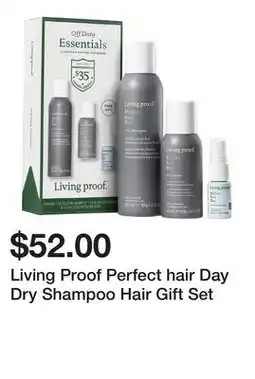 Sephora Living Proof Perfect hair Day Dry Shampoo Hair Gift Set offer