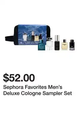 Sephora Sephora Favorites Men's Deluxe Cologne Sampler Set offer