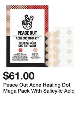 Sephora Peace Out Acne Healing Dot Mega Pack With Salicylic Acid offer