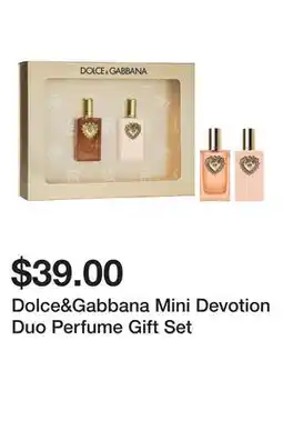 Sephora Dolce&Gabbana Mini Devotion Duo Perfume Gift Set offer