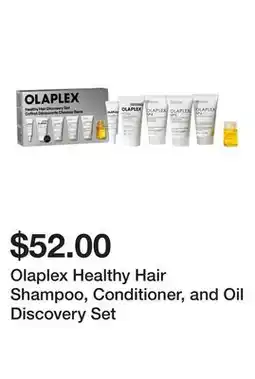 Sephora Olaplex Healthy Hair Shampoo, Conditioner, and Oil Discovery Set offer