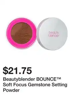 Sephora Beautyblender BOUNCE Soft Focus Gemstone Setting Powder offer