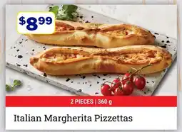 M & M Food Market Italian Margherita Pizzettas offer