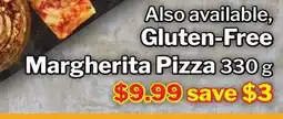 M & M Food Market Gluten-Free Margherita Pizza offer