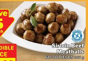M & M Food Market Sirloin Beef Meatballs offer