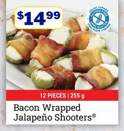 M & M Food Market Bacon Wrapped Jalapeño Shooters offer