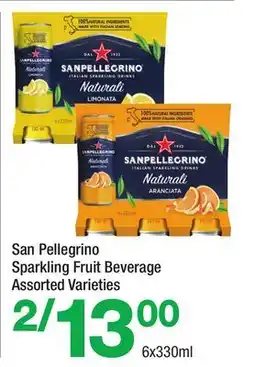 Highland Farms San Pellegrino Sparkling Fruit Beverage offer