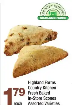 Highland Farms Highland Farms Country Kitchen Fresh Baked In-Store Scones offer