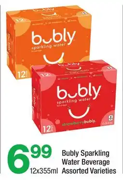 Highland Farms Bubly Sparkling Water Beverage offer
