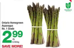 Highland Farms Ontario Homegrown Asparagus offer