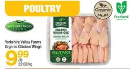 Highland Farms Yorkshire Valley Farms Organic Chicken Wings offer