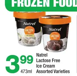 Highland Farms Natrel Lactose Free Ice Cream offer