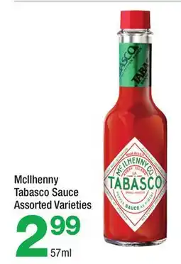 Highland Farms McIlhenny Tabasco Sauce offer