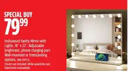 Canadian Tire Hollywood Vanity Mirror with Lights offer